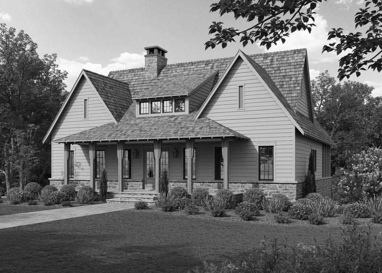 Durham Front Elevation Rendering