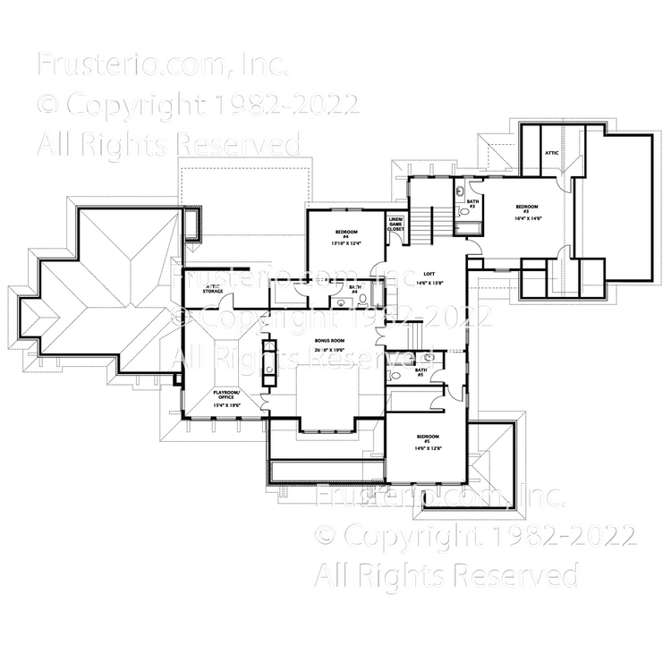 Chloe House Plan 2nd Floor