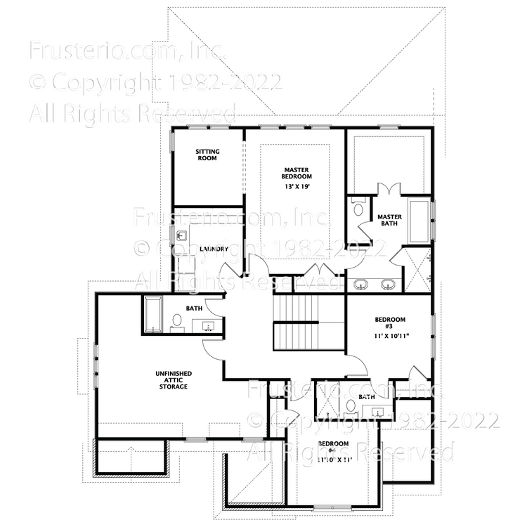 Mason House Plan 2nd Floor