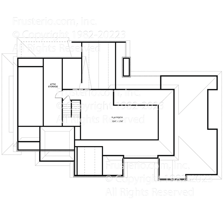 Courtney House Plan 3rd Floor