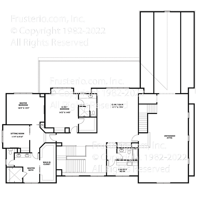 Marin House Plan 2nd Floor