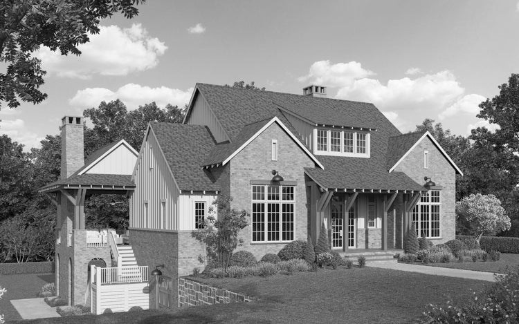 Simmons Front Elevation Rendering