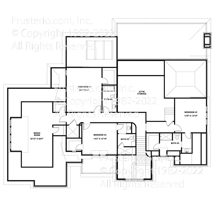 Allie House Plan 2nd Floor