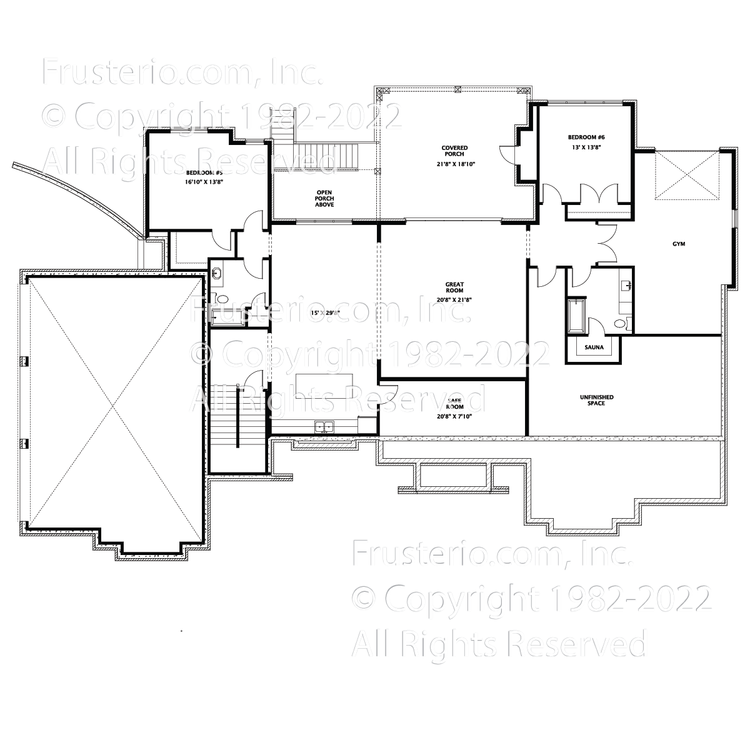 Payne House Plan 2nd Floor