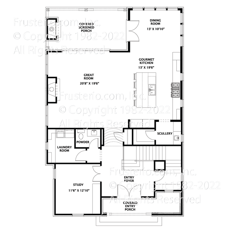 Hayley House Plan First Floor Plan