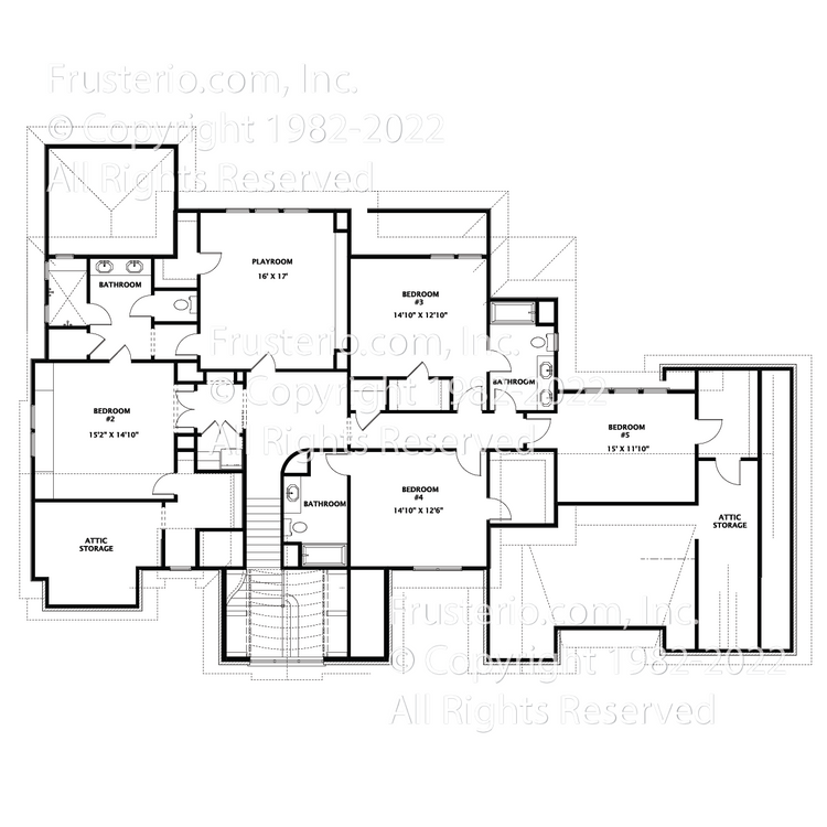 Kalin House Plan 2nd Floor