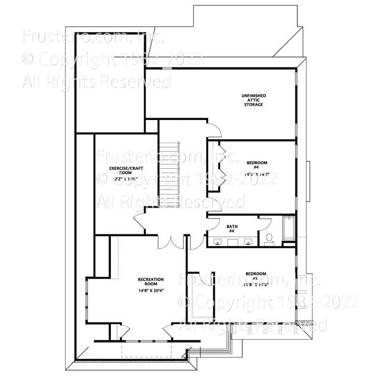 Tanner House Plan 2nd Floor