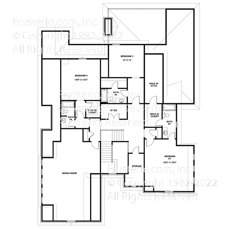 Sloane House Plan 2nd Floor