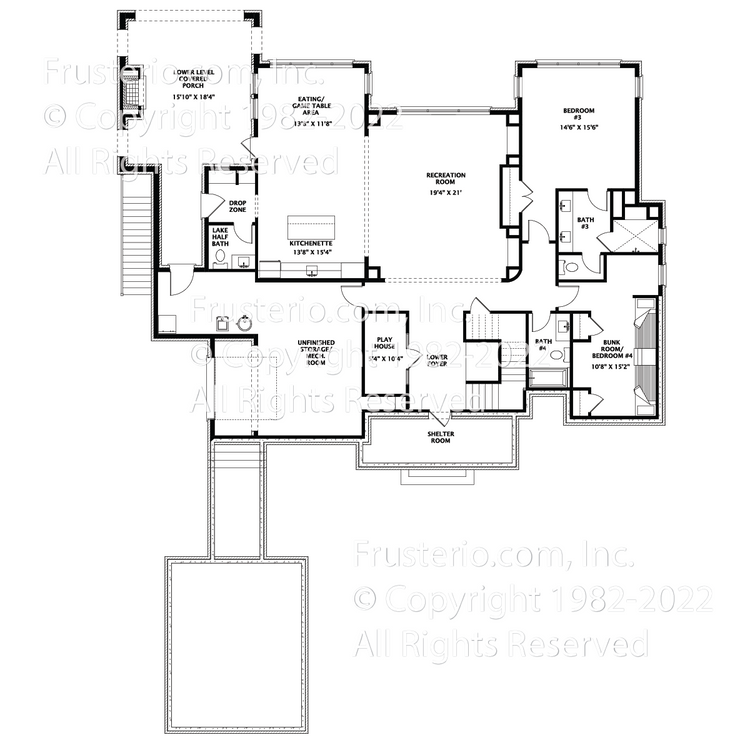 Brittain House Plan 2nd Floor
