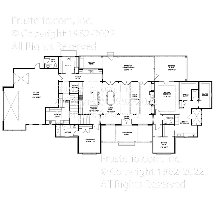 Sadie House Plan First Floor Plan