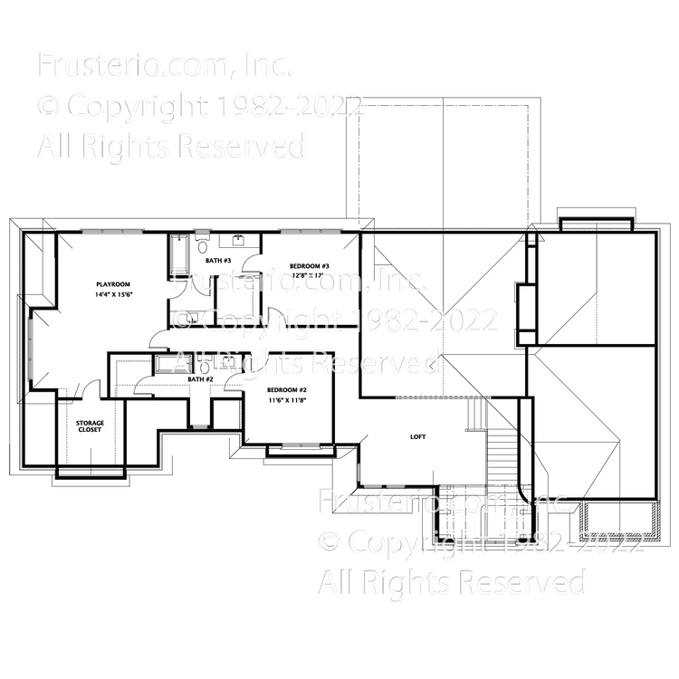 Drew House Plan 2nd Floor