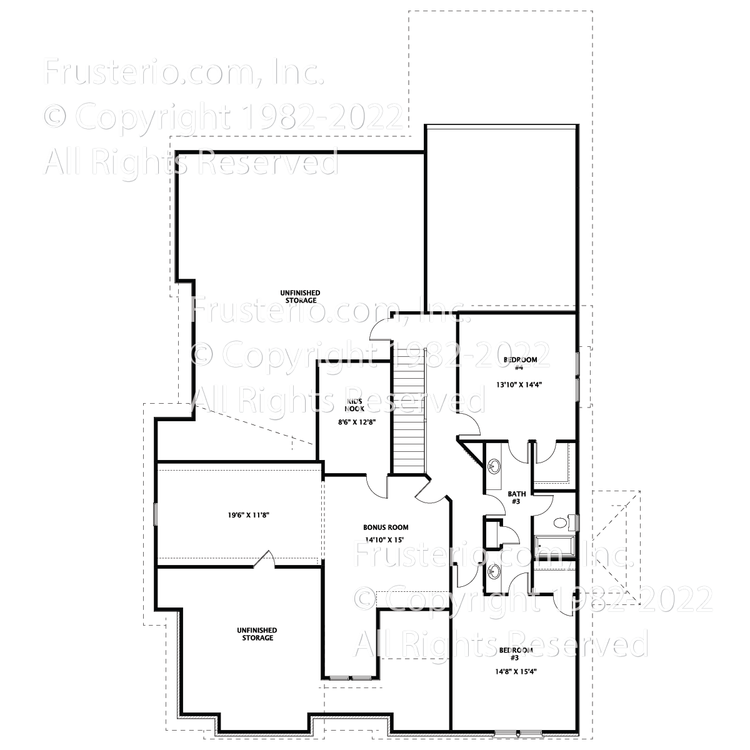 Arlo House Plan 2nd Floor