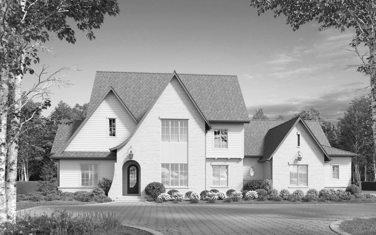 Caroline Front Elevation Rendering