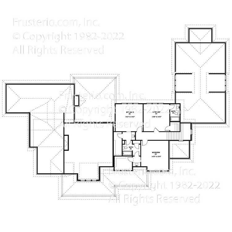 Shaw House Plan 2nd Floor