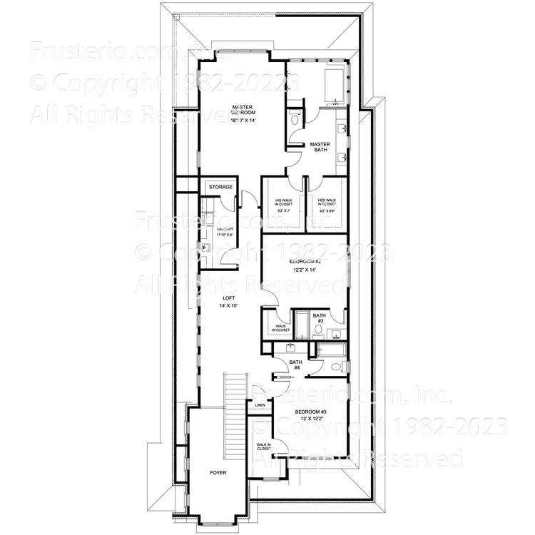 Dawn House Plan 2nd Floor