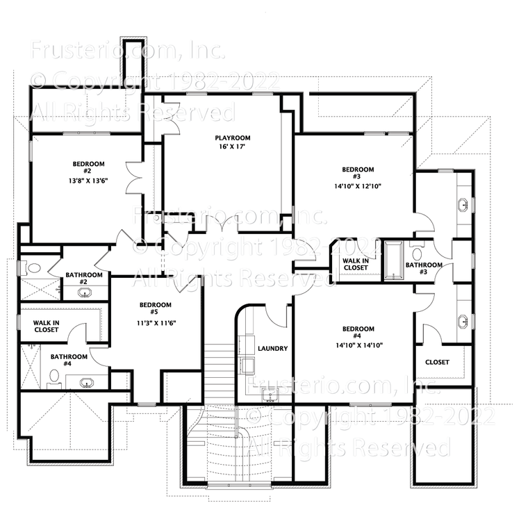 Carson House Plan 2nd Floor