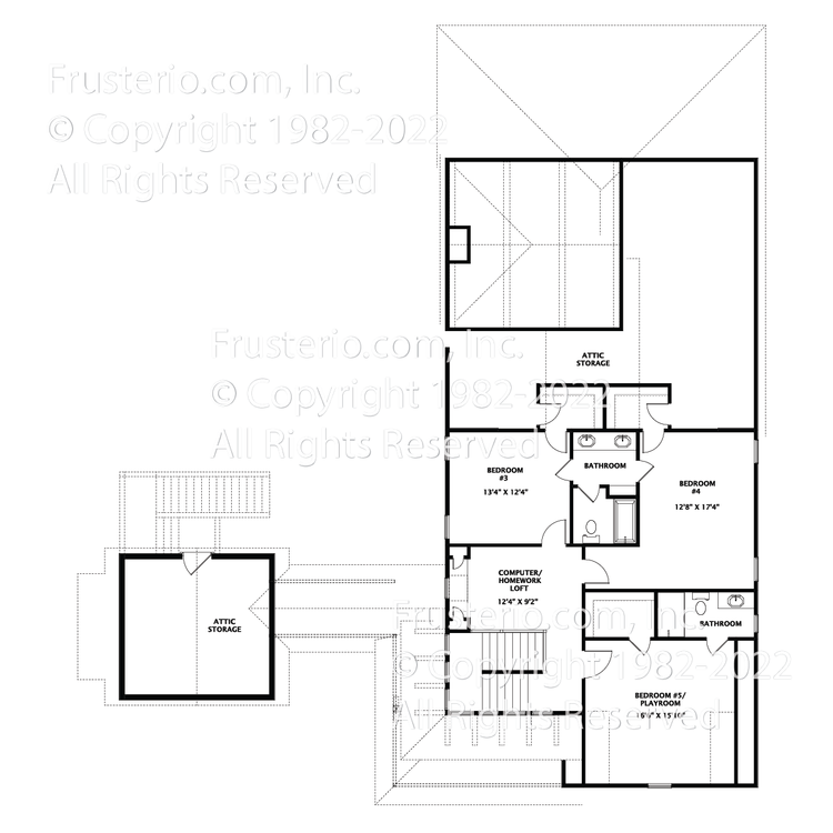 Elliston House Plan 2nd Floor
