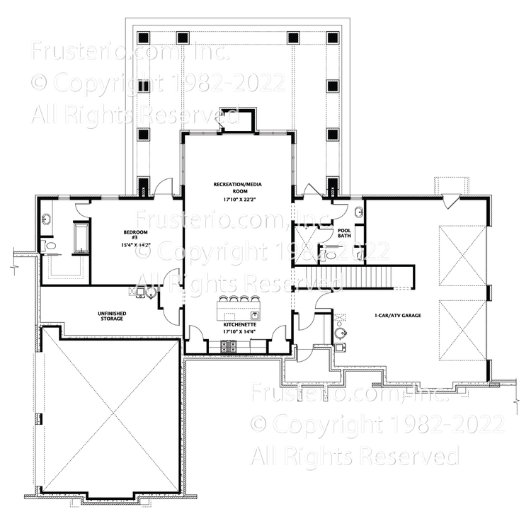 Sykes House Plan 3rd Floor