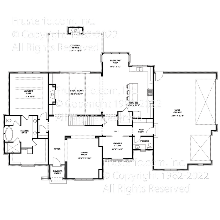 Caroline House Plan First Floor Plan