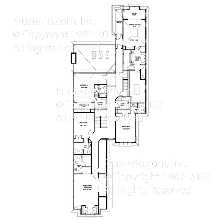 Todd House Plan 2nd Floor