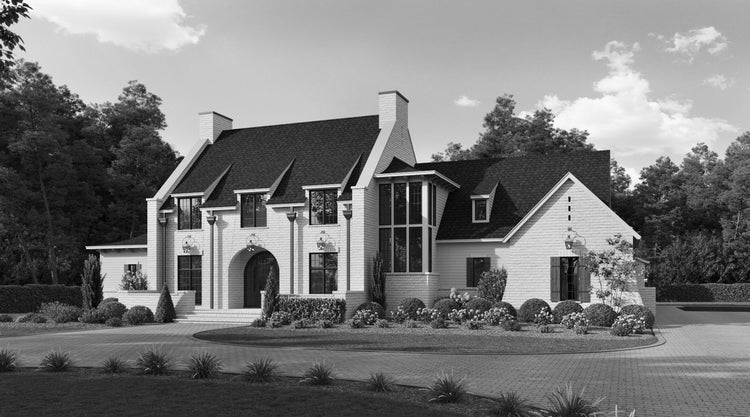 Autumn Front Elevation Rendering