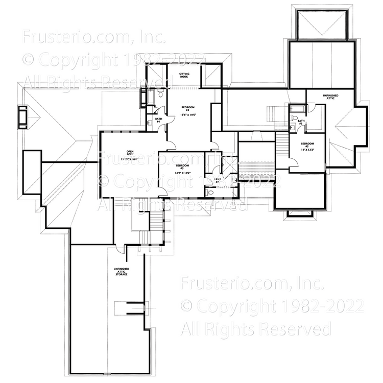 Leslie House Plan 2nd Floor