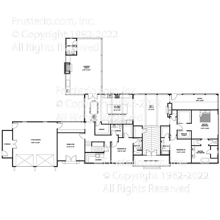 Alyson House Plan First Floor Plan