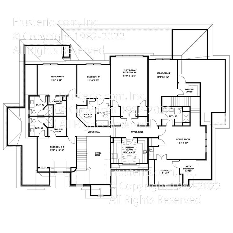 Brandon House Plan 2nd Floor