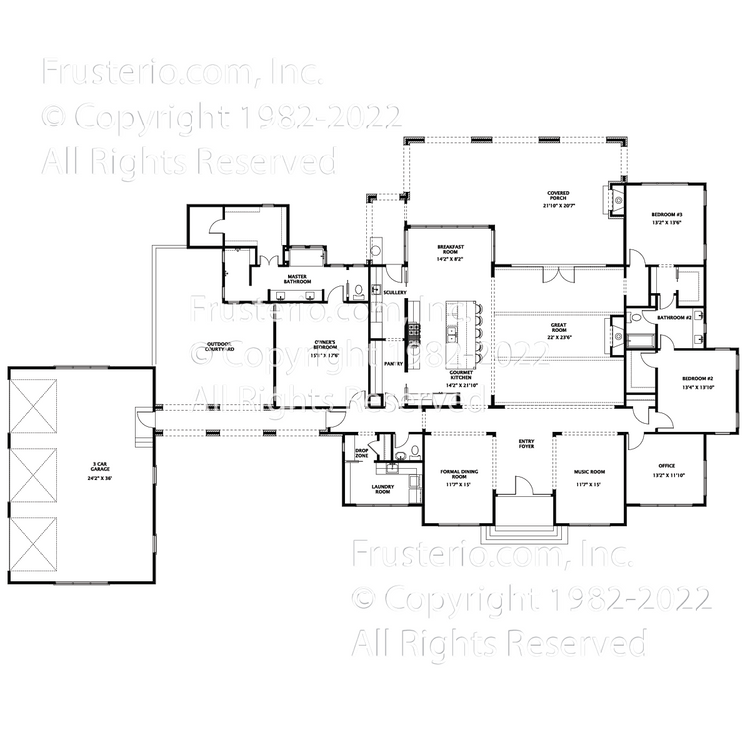 Ellen House Plan First Floor Plan