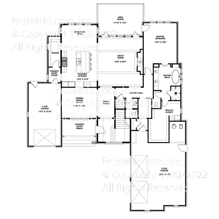 Ember House Plan First Floor Plan