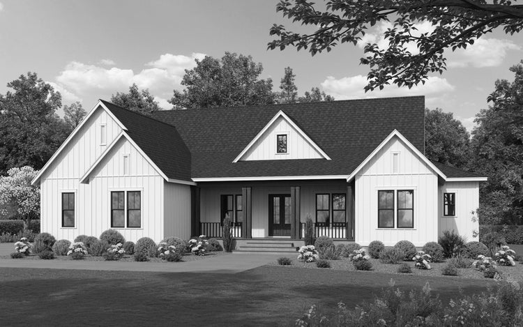 Laurie Front Elevation Rendering