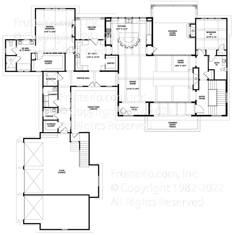 Kathy House Plan First Floor Plan