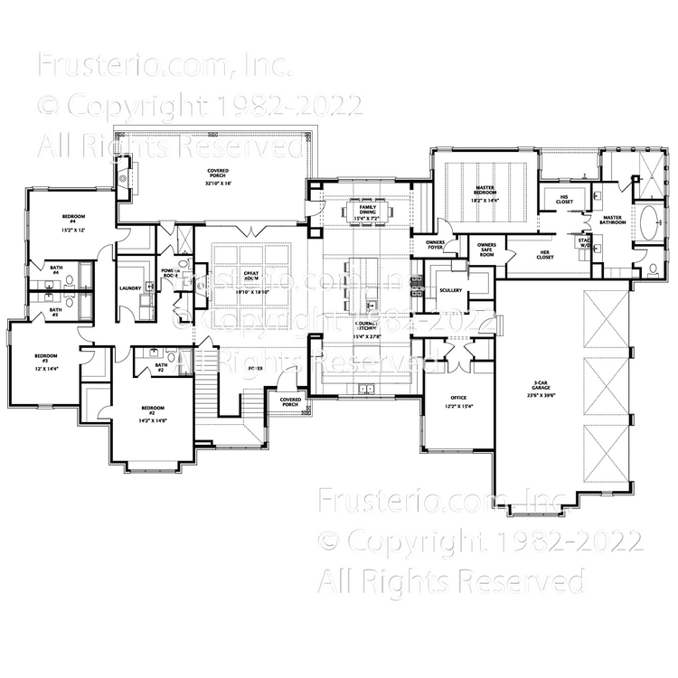 Shauna House Plan First Floor Plan