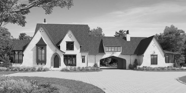 Callie Front Elevation Rendering