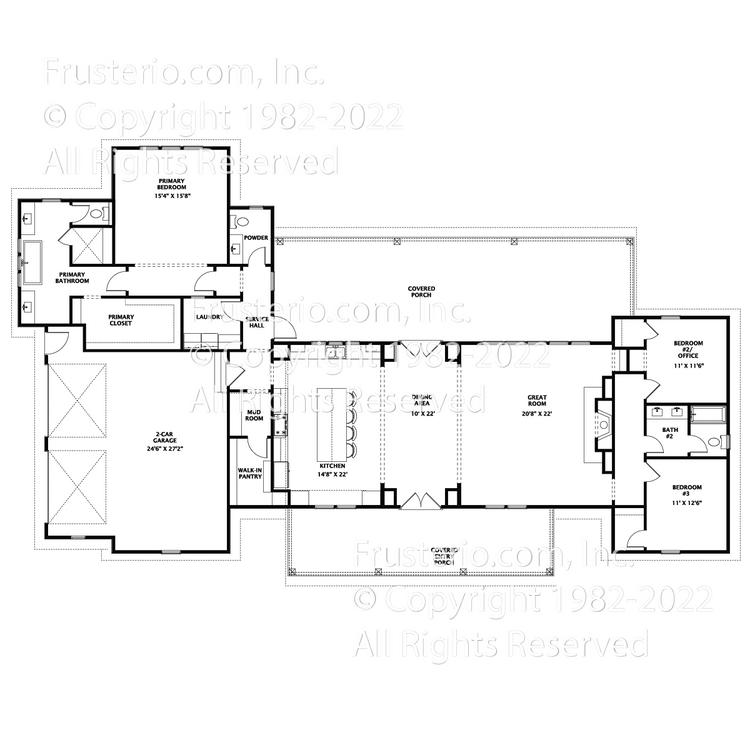 Sawgrass House Plan First Floor Plan