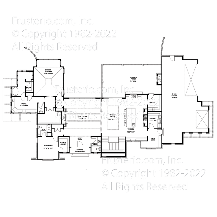Erin House Plan First Floor Plan