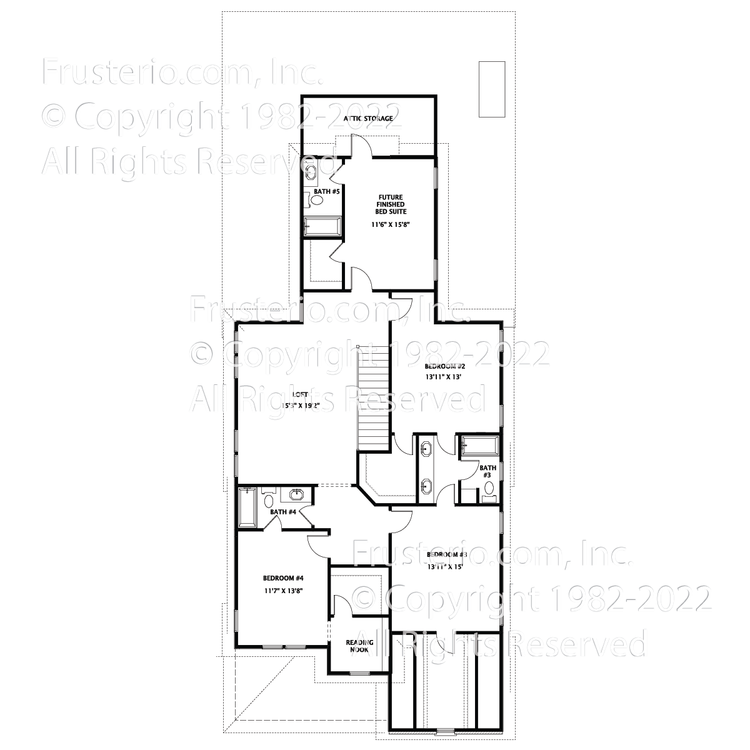 Rosland House Plan 2nd Floor