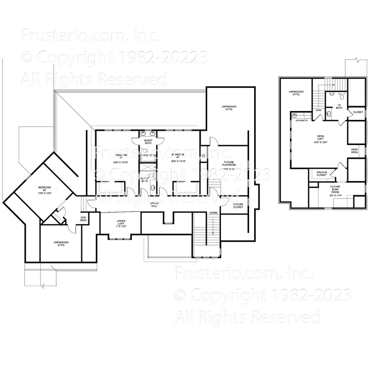 Melanie House Plan 2nd Floor