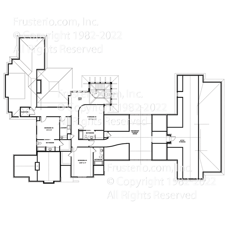 Callie House Plan 2nd Floor