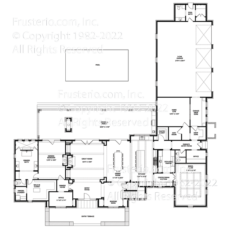 Autumn House Plan First Floor Plan