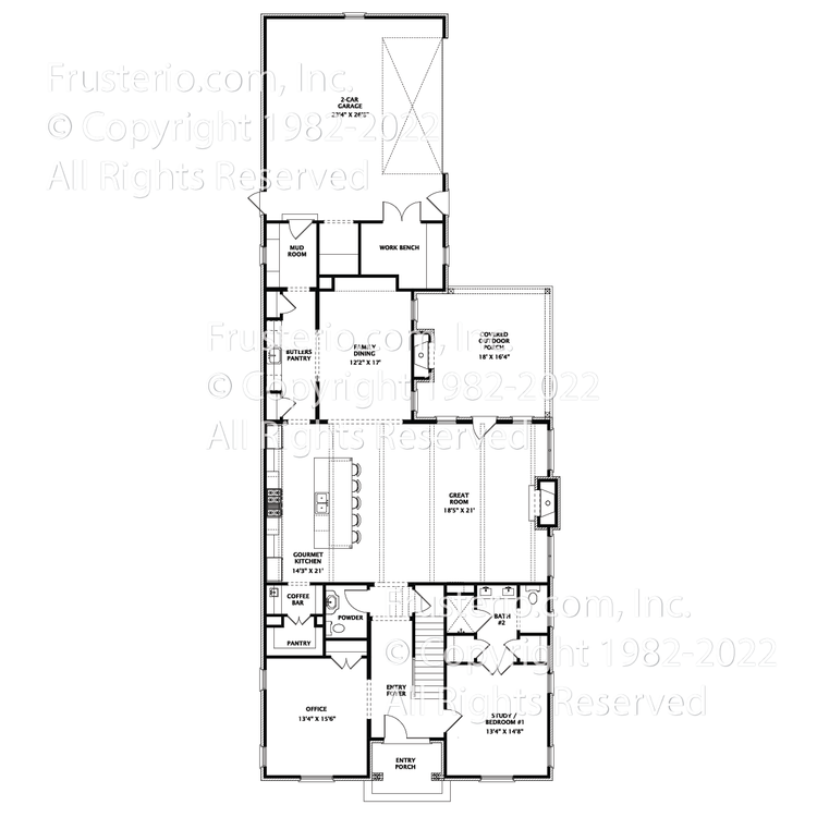 ViAnn House Plan First Floor Plan