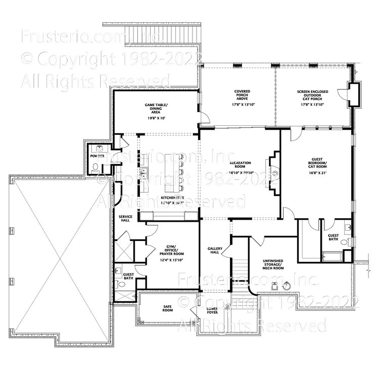 Allie House Plan 3rd Floor