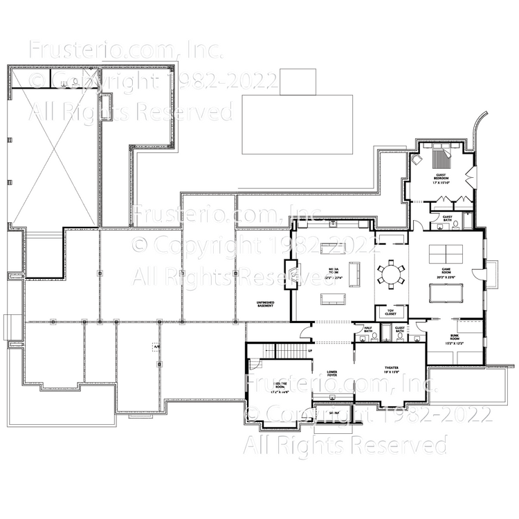 Conrad House Plan 3rd Floor