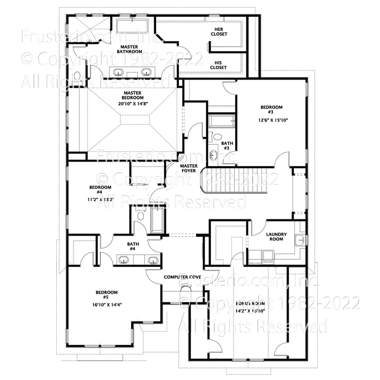 Oaklyn House Plan 2nd Floor