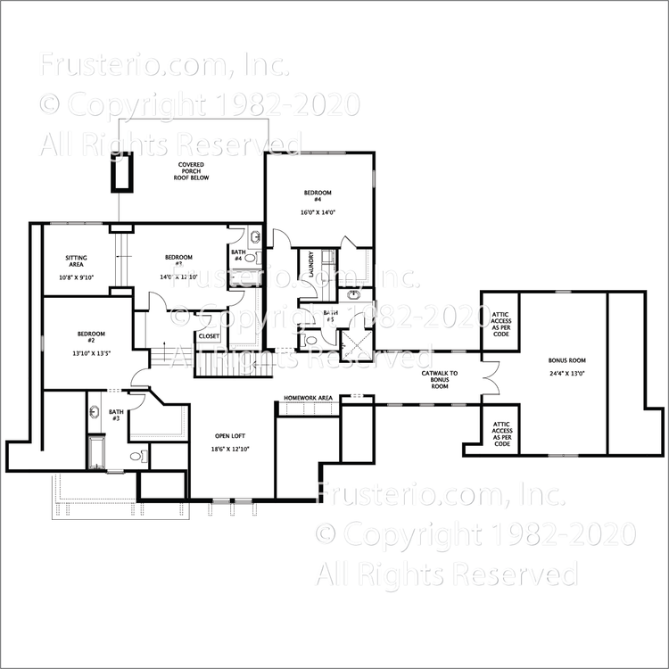 Aeneva House Plan 2nd Floor