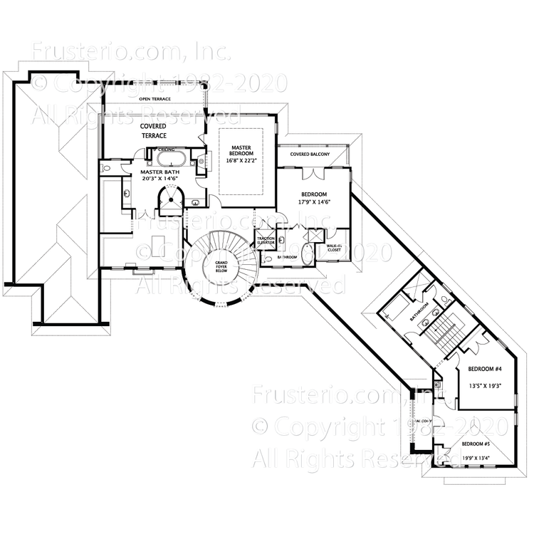 Harrison House Plan 2nd Floor