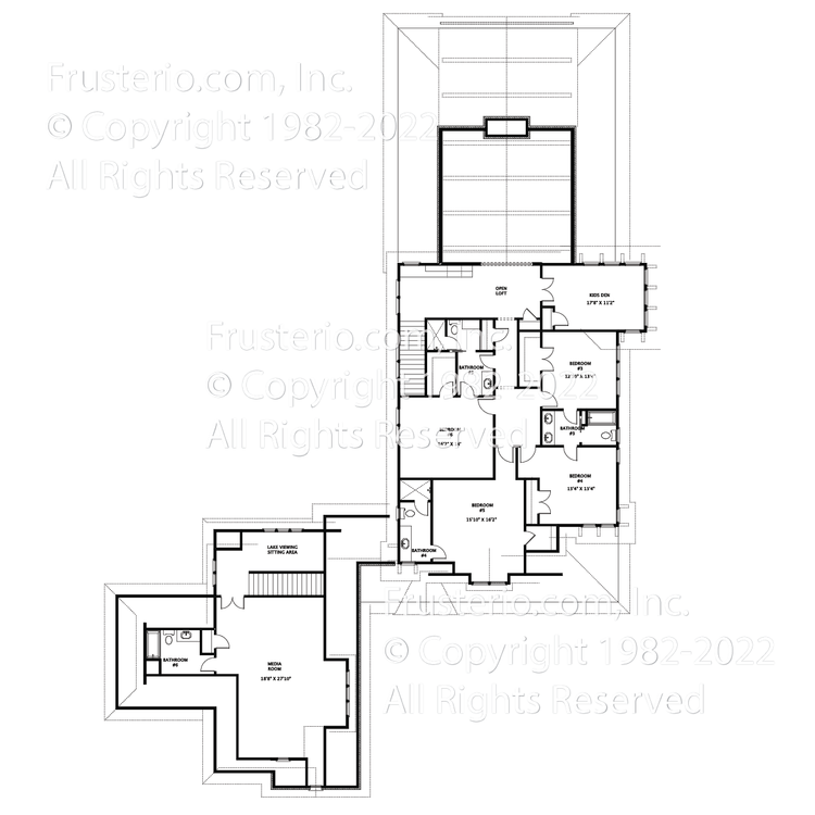Bradley House Plan 2nd Floor
