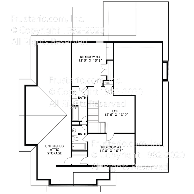 Tegan House Plan 2nd Floor