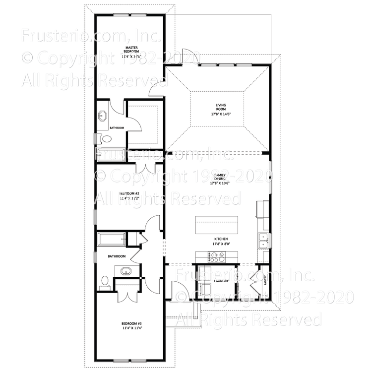 Maisie House Plan First Floor Plan