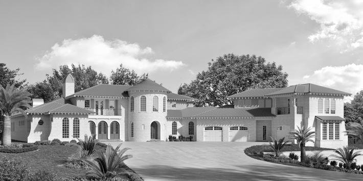 Harrison Front Elevation Rendering